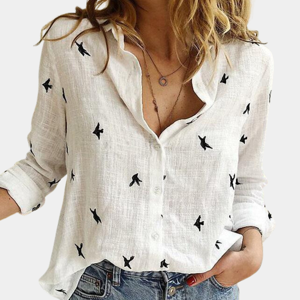 Laumina - Chemise élégante à manches longues pour femmes