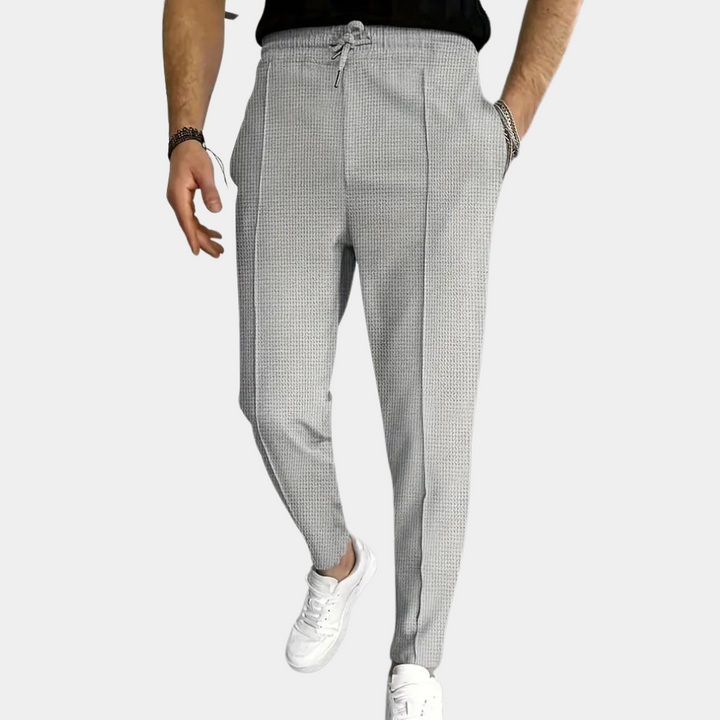 Pantalon de survêtement pour hommes avec cordon de serrage ajustable pour un confort optimal