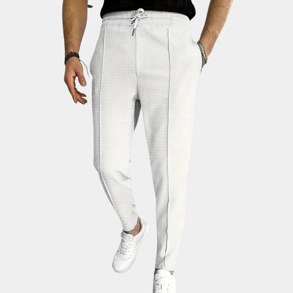 Pantalon de survêtement pour hommes avec cordon de serrage ajustable pour un confort optimal