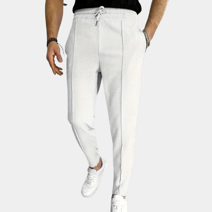 Pantalon de survêtement pour hommes avec cordon de serrage ajustable pour un confort optimal