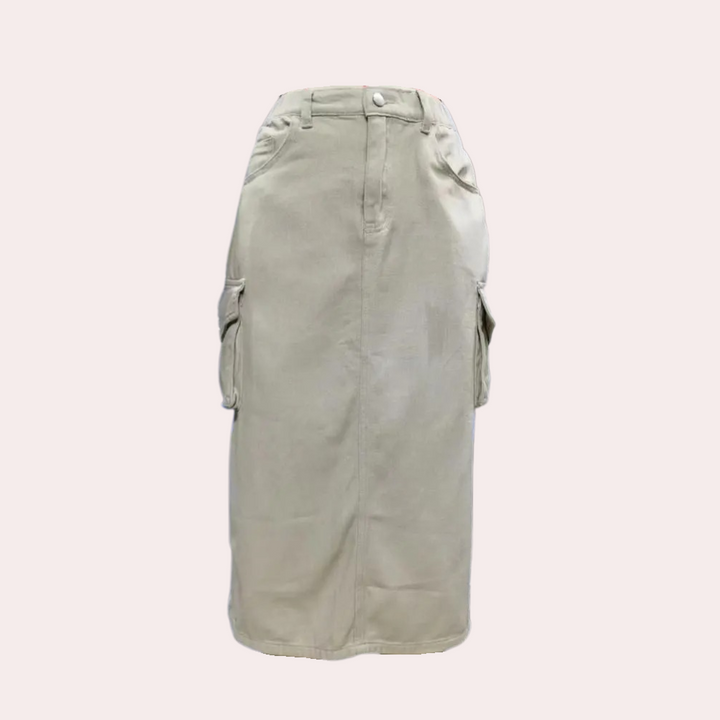 Élégante jupe cargo pour femmes avec une touche de tendance