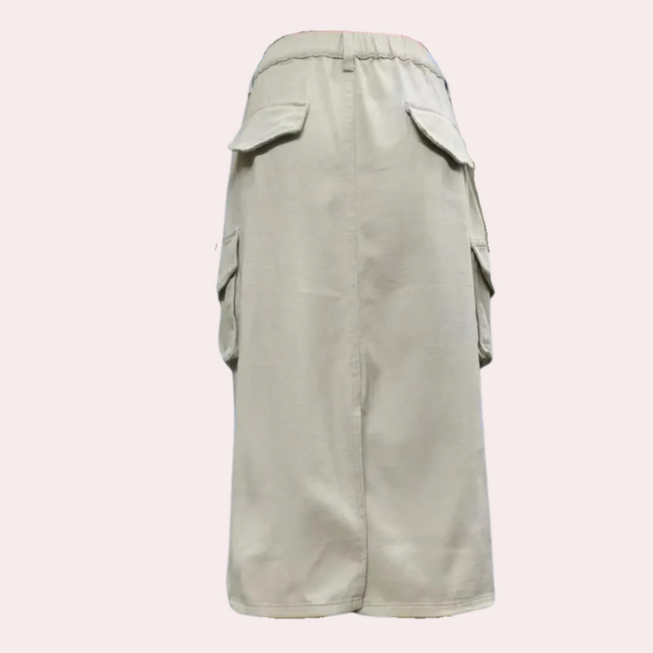 Élégante jupe cargo pour femmes avec une touche de tendance