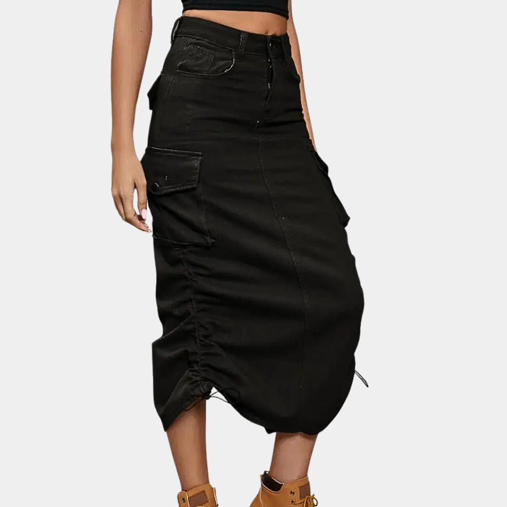 Élégante jupe cargo pour femmes avec une touche de tendance