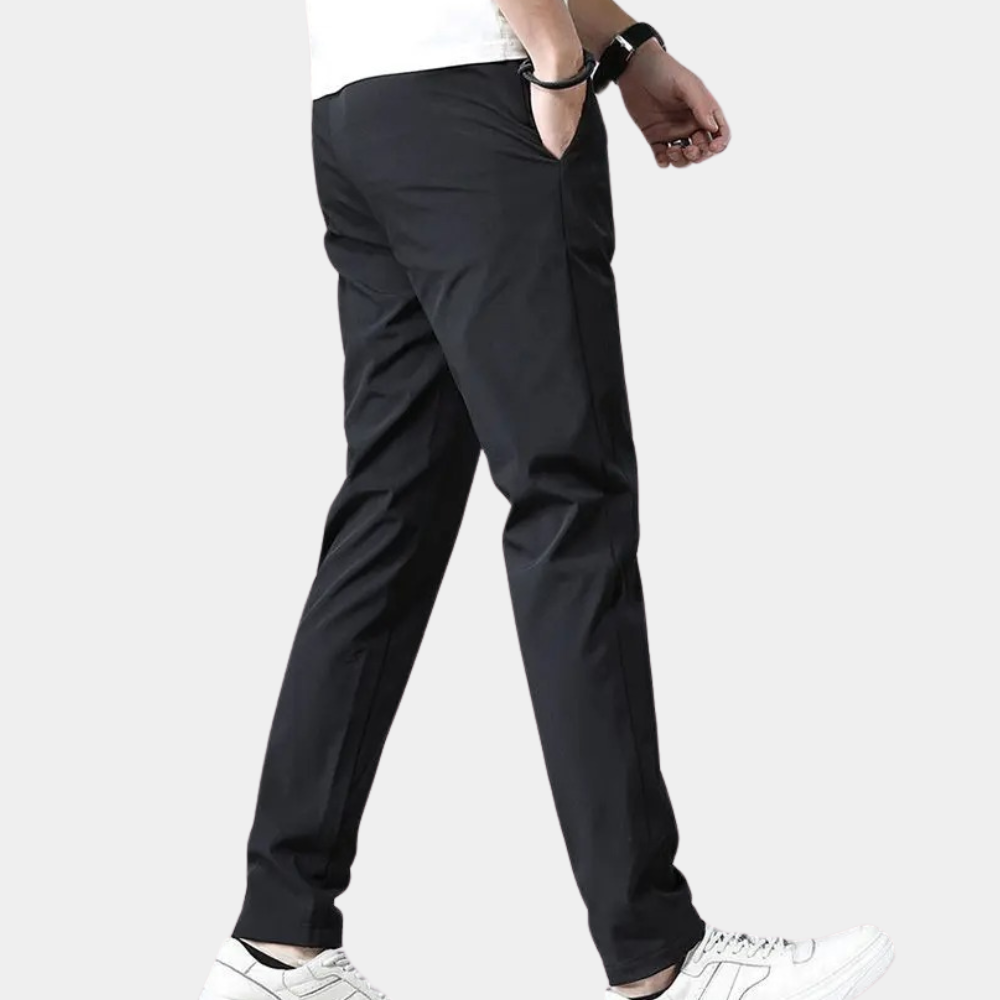 Pantalon slim pour homme à séchage rapide pour un confort et un style optimaux