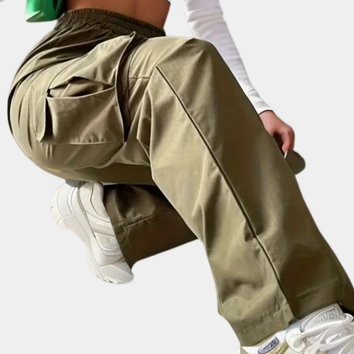 Romina - Pantalon cargo de luxe pour femmes pour un look élégant