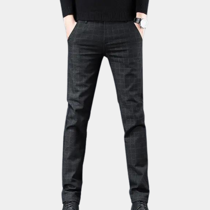 Pablo - Pantalon à carreaux élégant et intemporel pour hommes