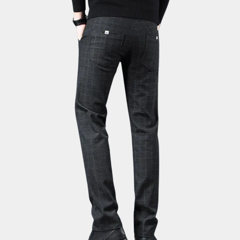 Pablo - Pantalon à carreaux élégant et intemporel pour hommes