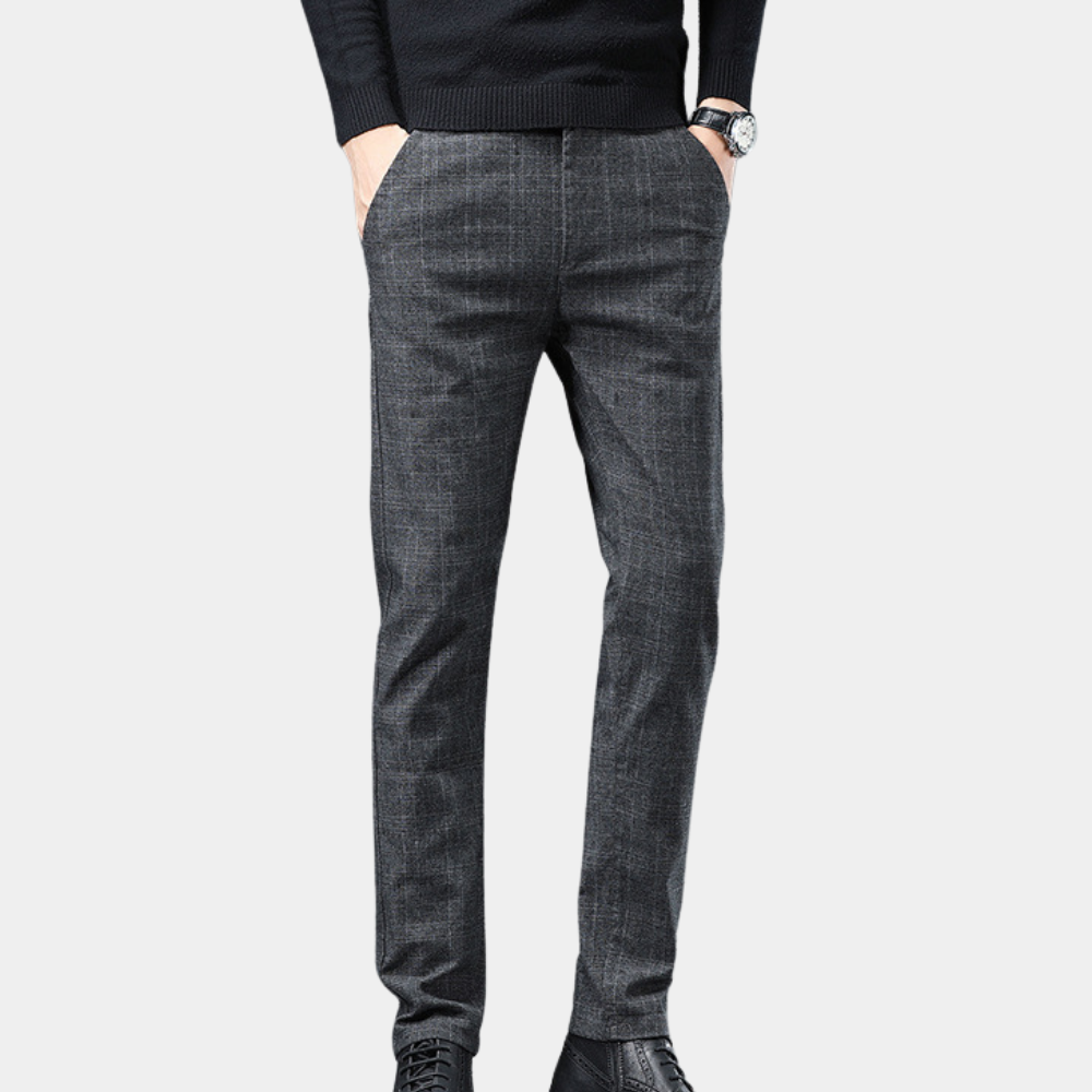 Pablo - Pantalon à carreaux élégant et intemporel pour hommes