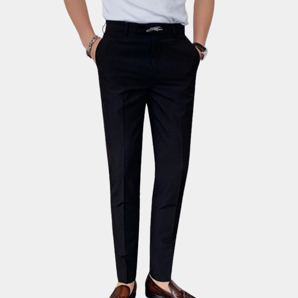 Dominik - Pantalon chino élégant et aéré pour l'homme soucieux de la mode