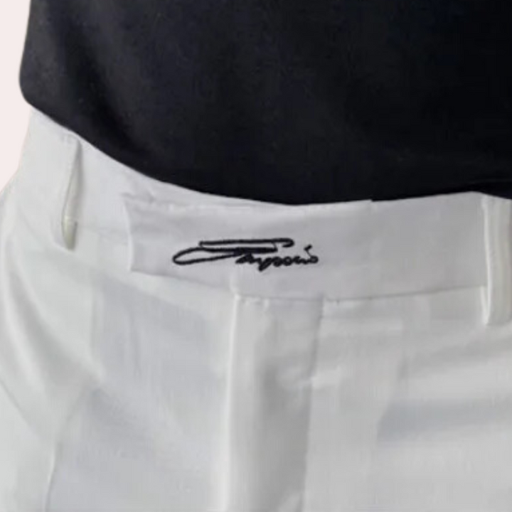 Dominik - Pantalon chino élégant et aéré pour l'homme soucieux de la mode