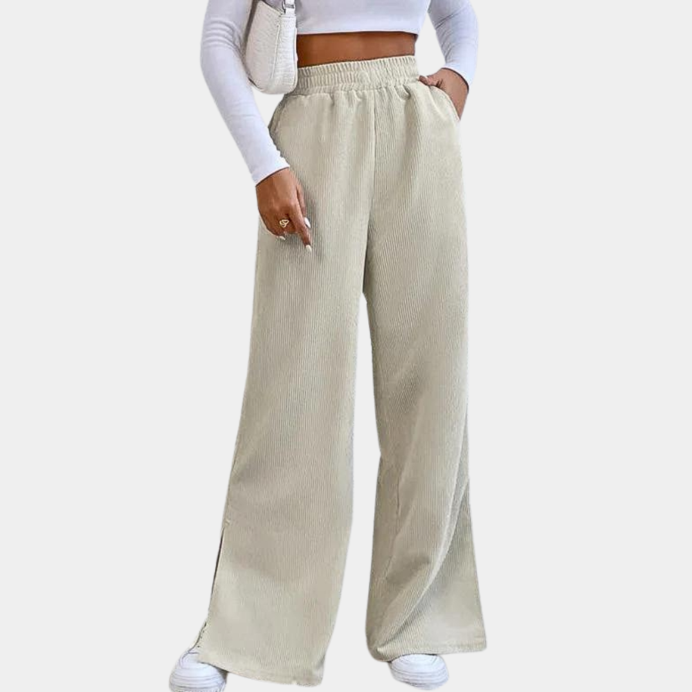 Daria - Pantalon élégant et confortable en velours côtelé pour femmes