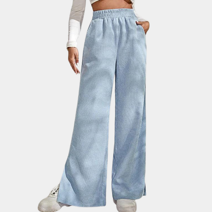 Daria - Pantalon élégant et confortable en velours côtelé pour femmes