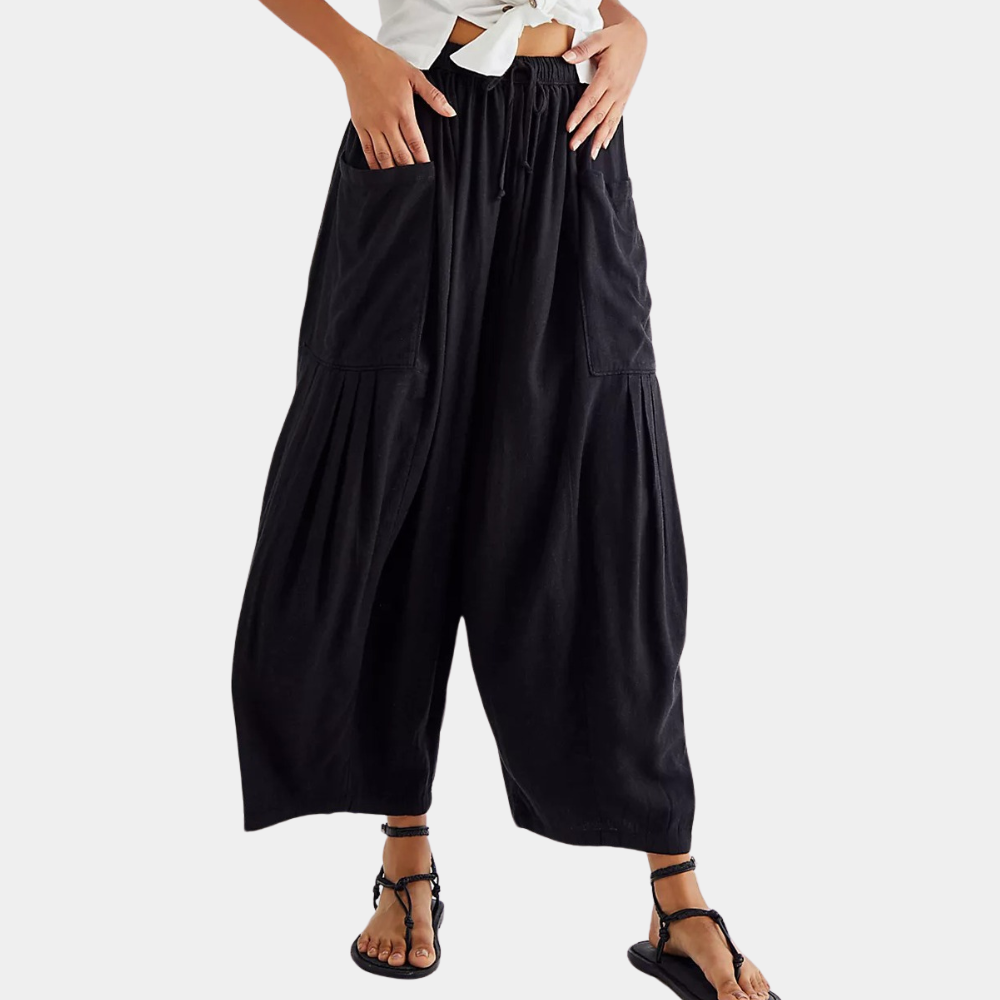 Pantalon femme luxueux et décontracté pour un maximum de confort