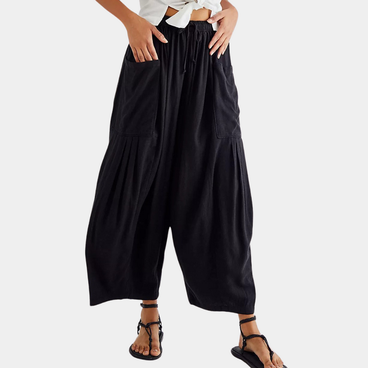 Pantalon femme luxueux et décontracté pour un maximum de confort
