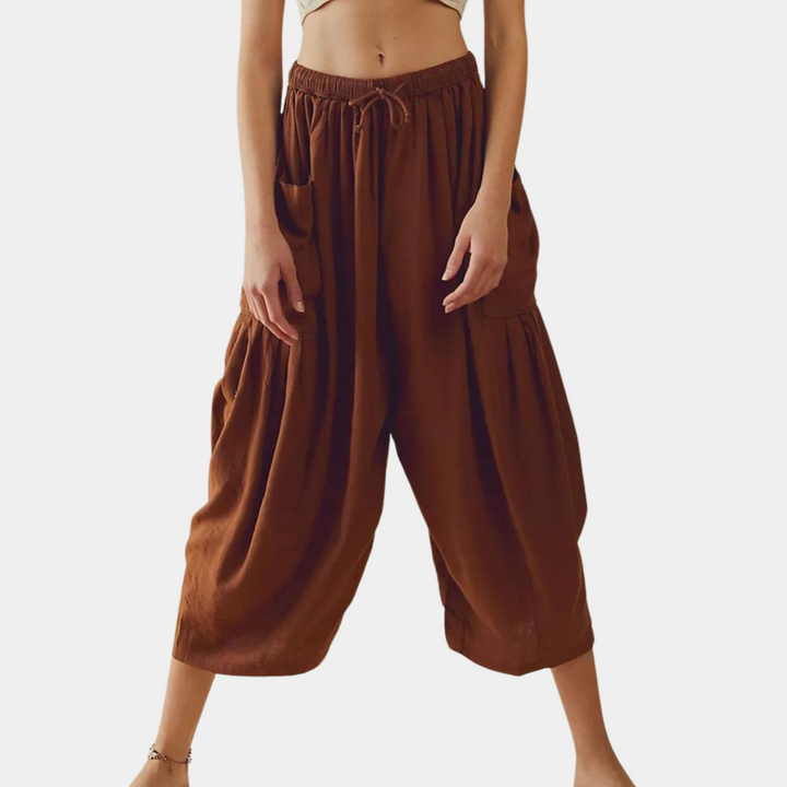 Pantalon femme luxueux et décontracté pour un maximum de confort