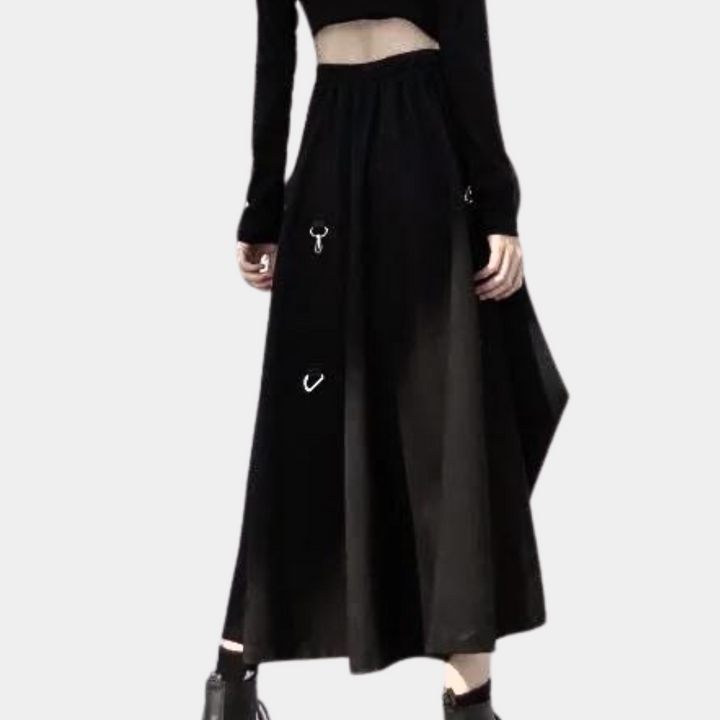 Jupe asymétrique chic pour femmes au design moderne