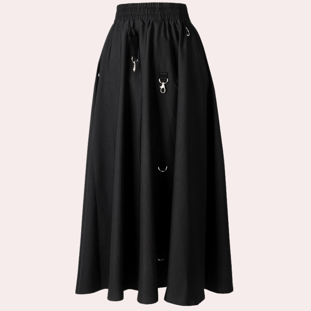 Jupe asymétrique chic pour femmes au design moderne