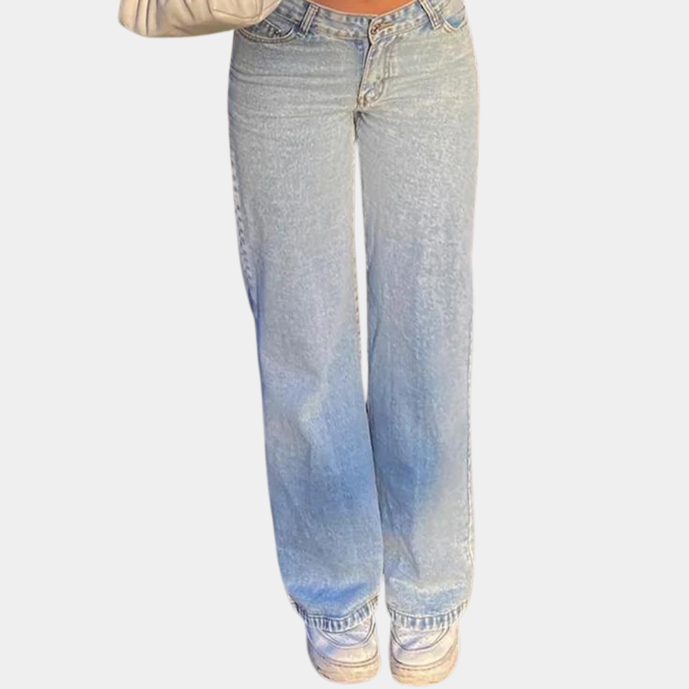 Jeans for femmes, élégants et confortables, avec des jambes larges pour une coupe flatteuse