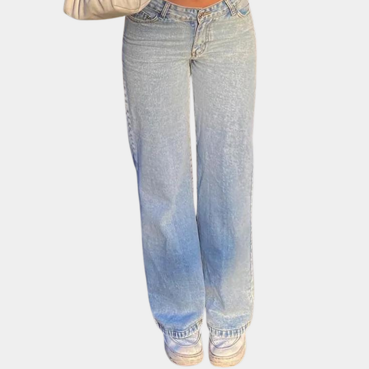 Jeans for femmes, élégants et confortables, avec des jambes larges pour une coupe flatteuse