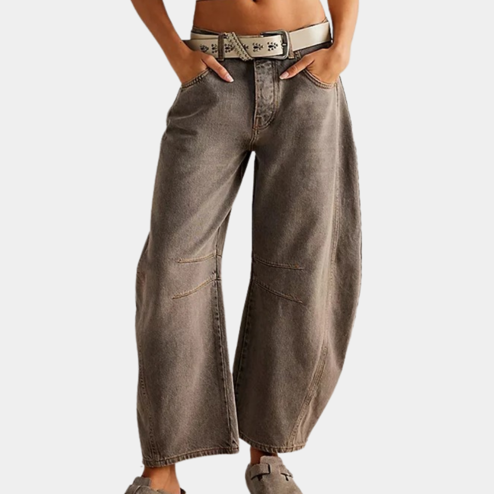 Jeans à jambe large élégants pour femmes - parfaits pour toutes les occasions !