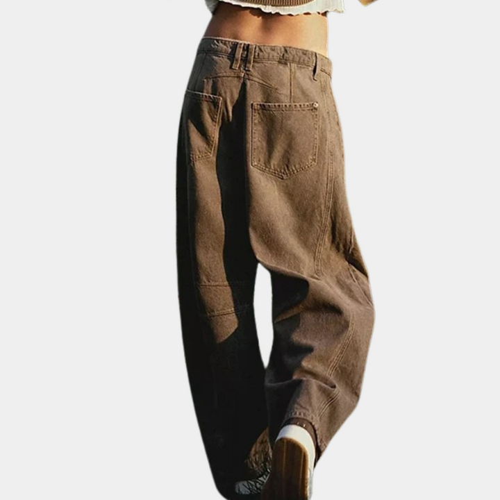 Jeans à jambe large élégants pour femmes - parfaits pour toutes les occasions !