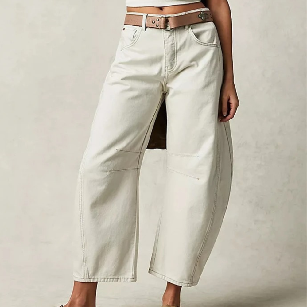 Jeans à jambe large élégants pour femmes - parfaits pour toutes les occasions !