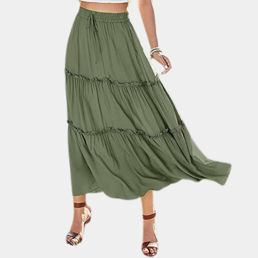Jupe longue bohémienne chic pour femmes