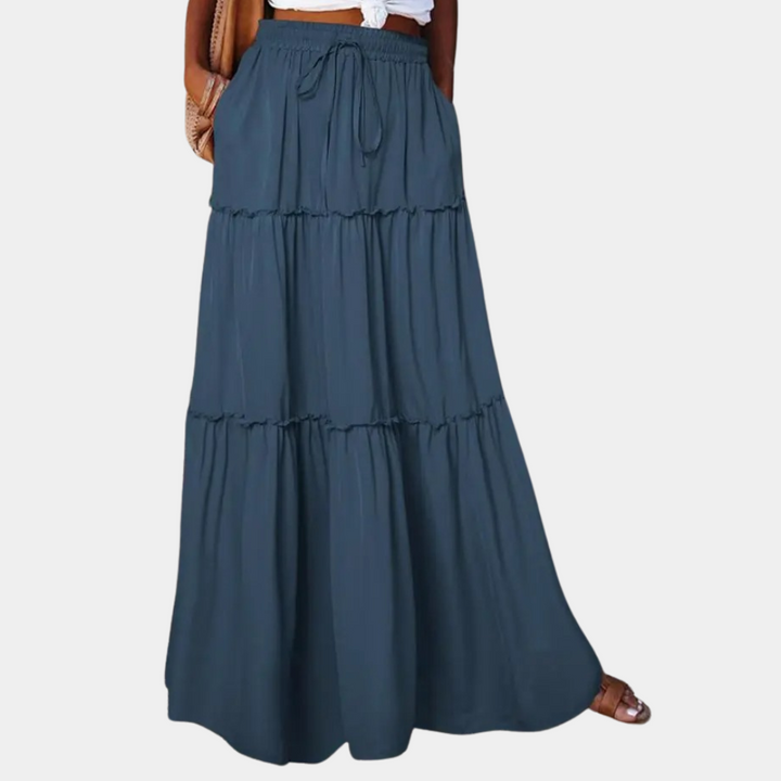 Jupe longue bohémienne chic pour femmes