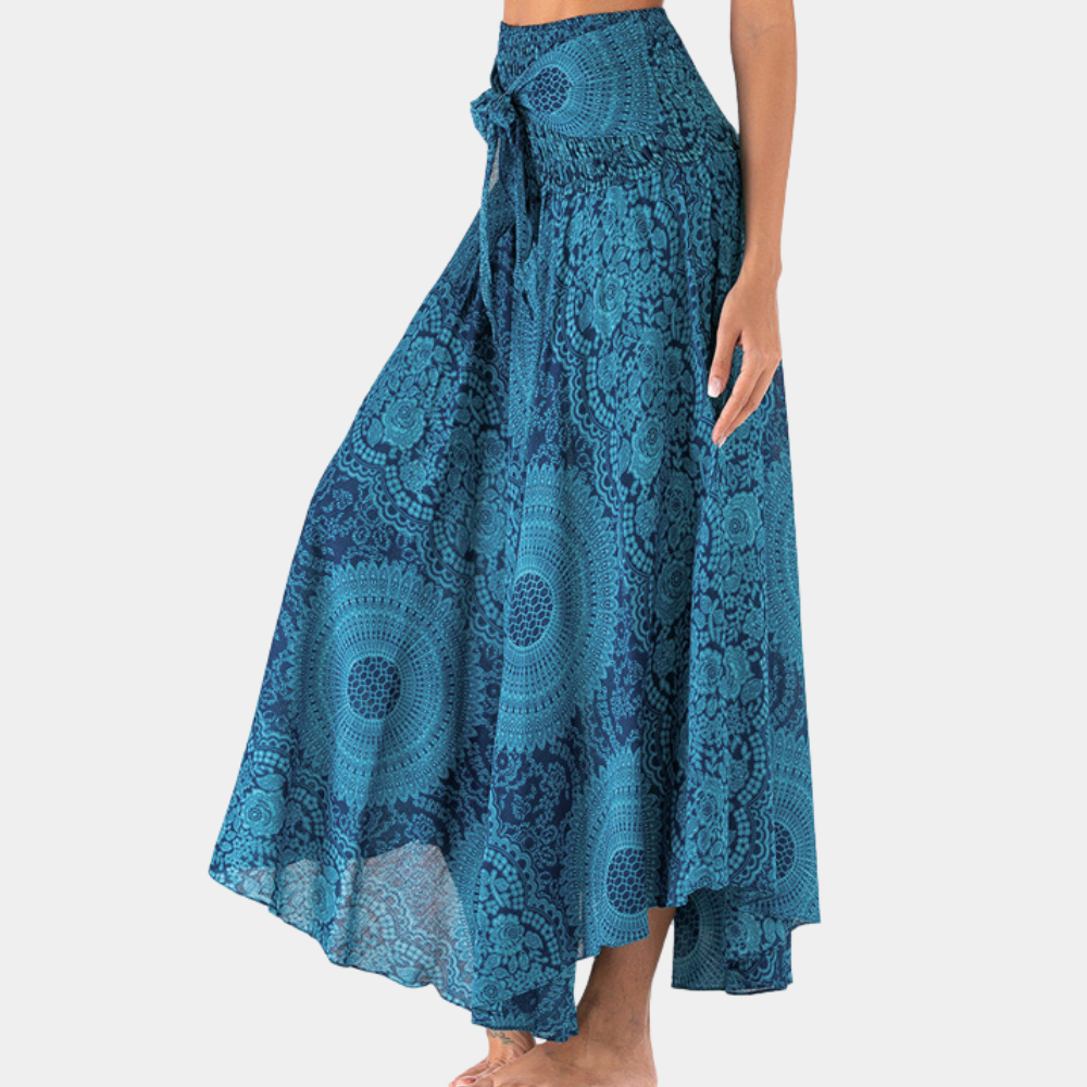 Jupe longue bohémienne pour femmes - élégante et confortable !