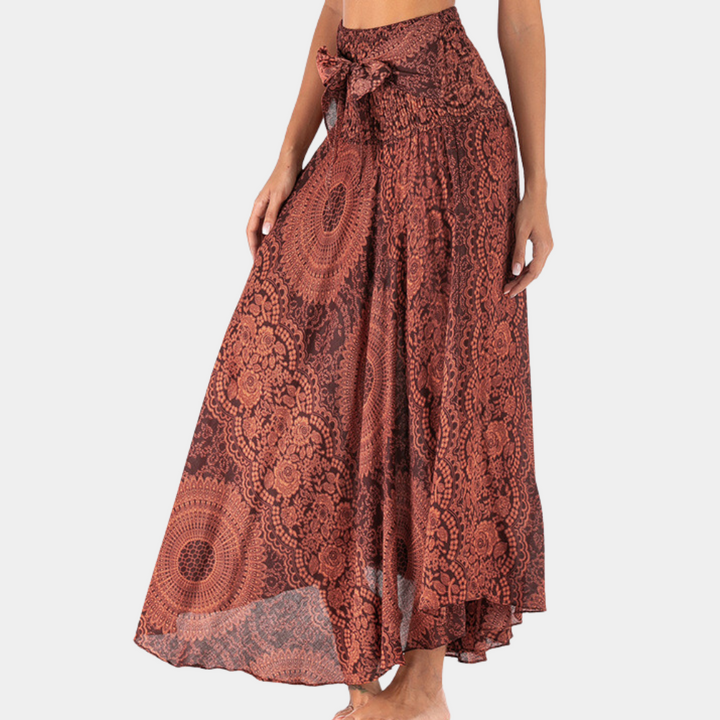 Jupe longue bohémienne pour femmes - élégante et confortable !