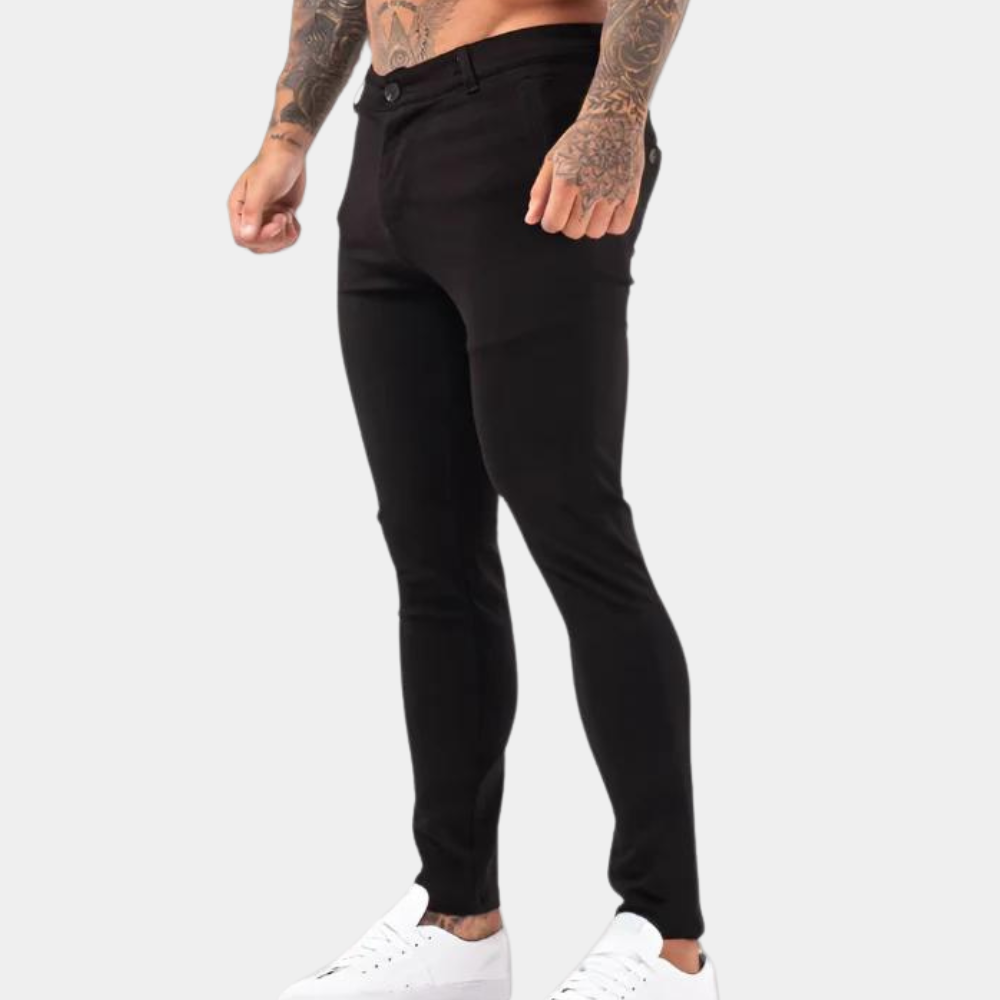 Pantalon pour homme élégant et confortable avec une coupe décontractée moderne
