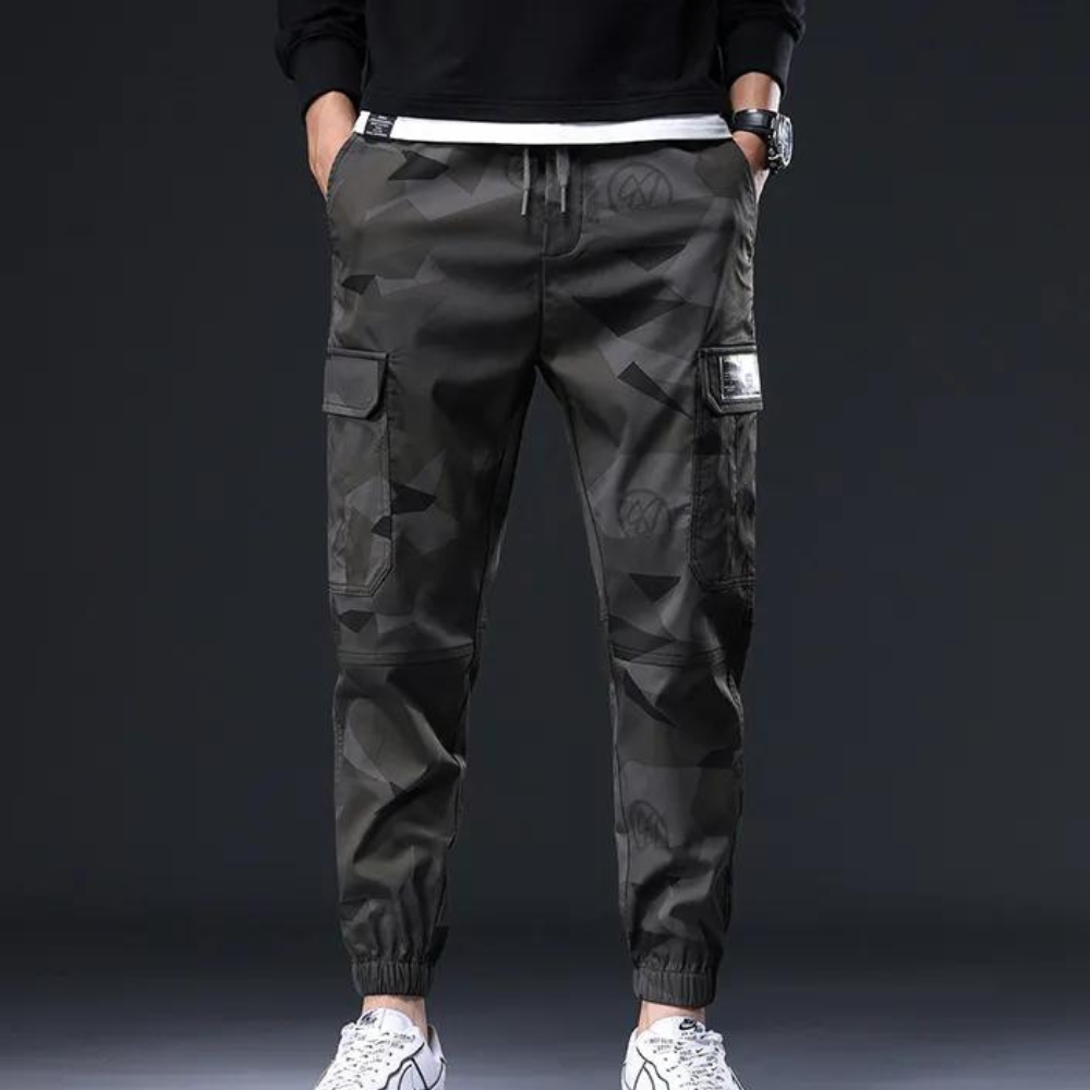 Emiliano - Pantalon de camouflage stylé pour hommes avec fonctionnalité ultime