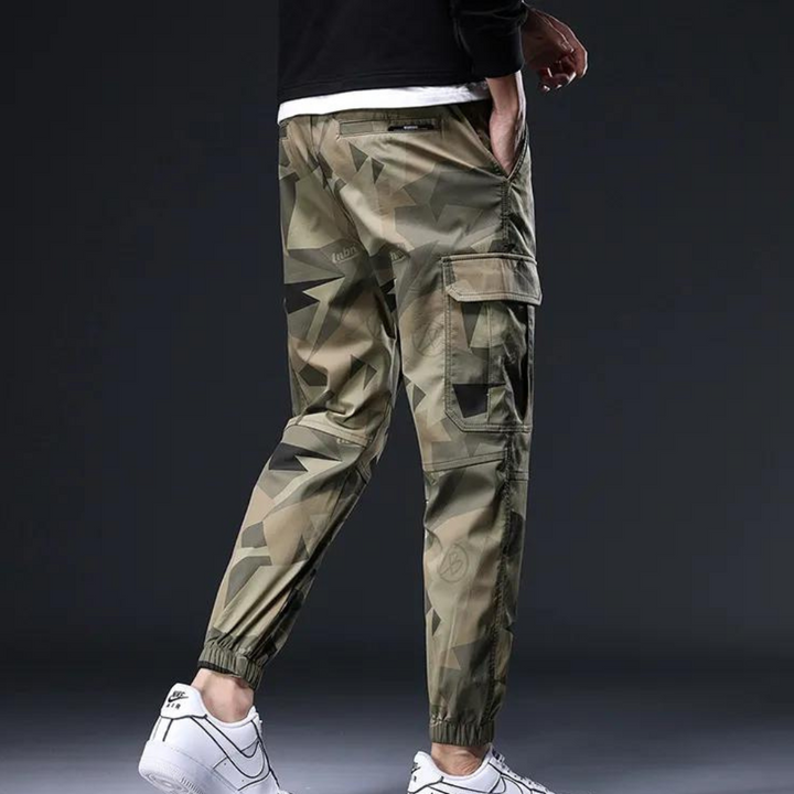 Emiliano - Pantalon de camouflage stylé pour hommes avec fonctionnalité ultime