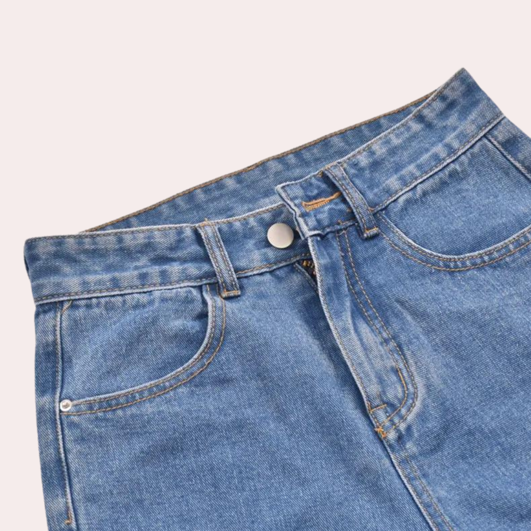 Dora - Short décontracté élégant à taille haute pour femmes