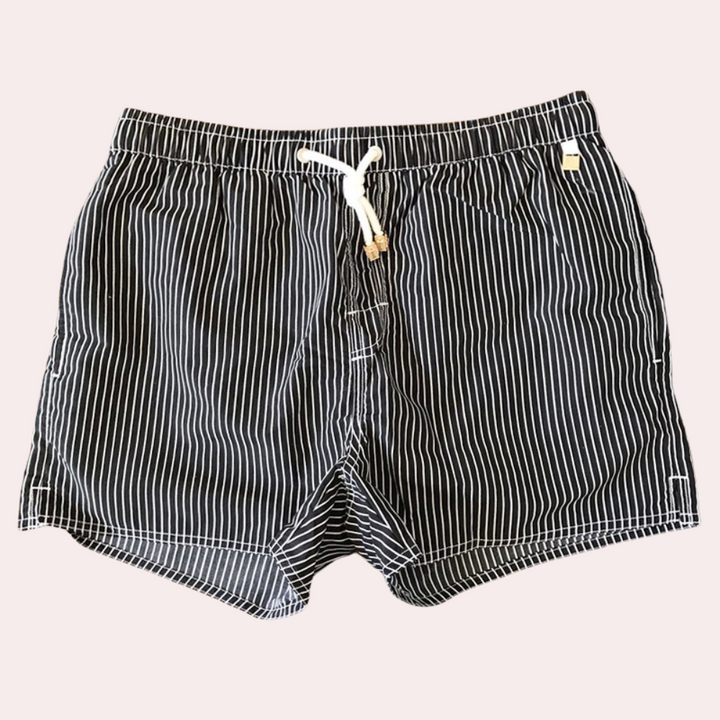 Marty - Short de bain rayé tendance pour l'homme soucieux de la mode