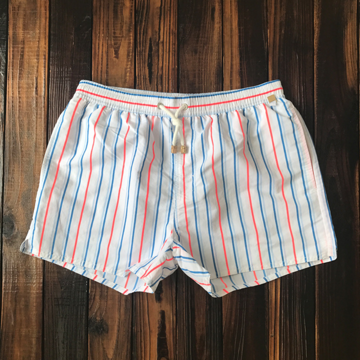 Marty - Short de bain rayé tendance pour l'homme soucieux de la mode