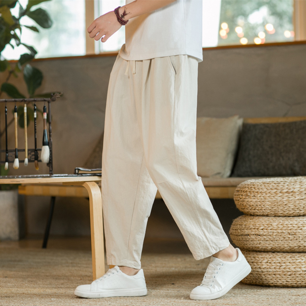 Melo - Pantalon élégant et confortable pour hommes, coupe décontractée