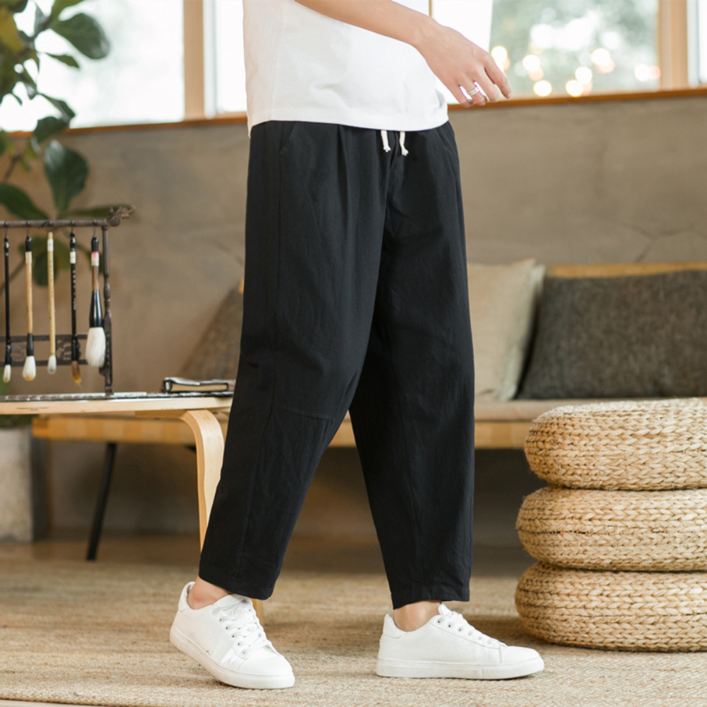 Melo - Pantalon élégant et confortable pour hommes, coupe décontractée