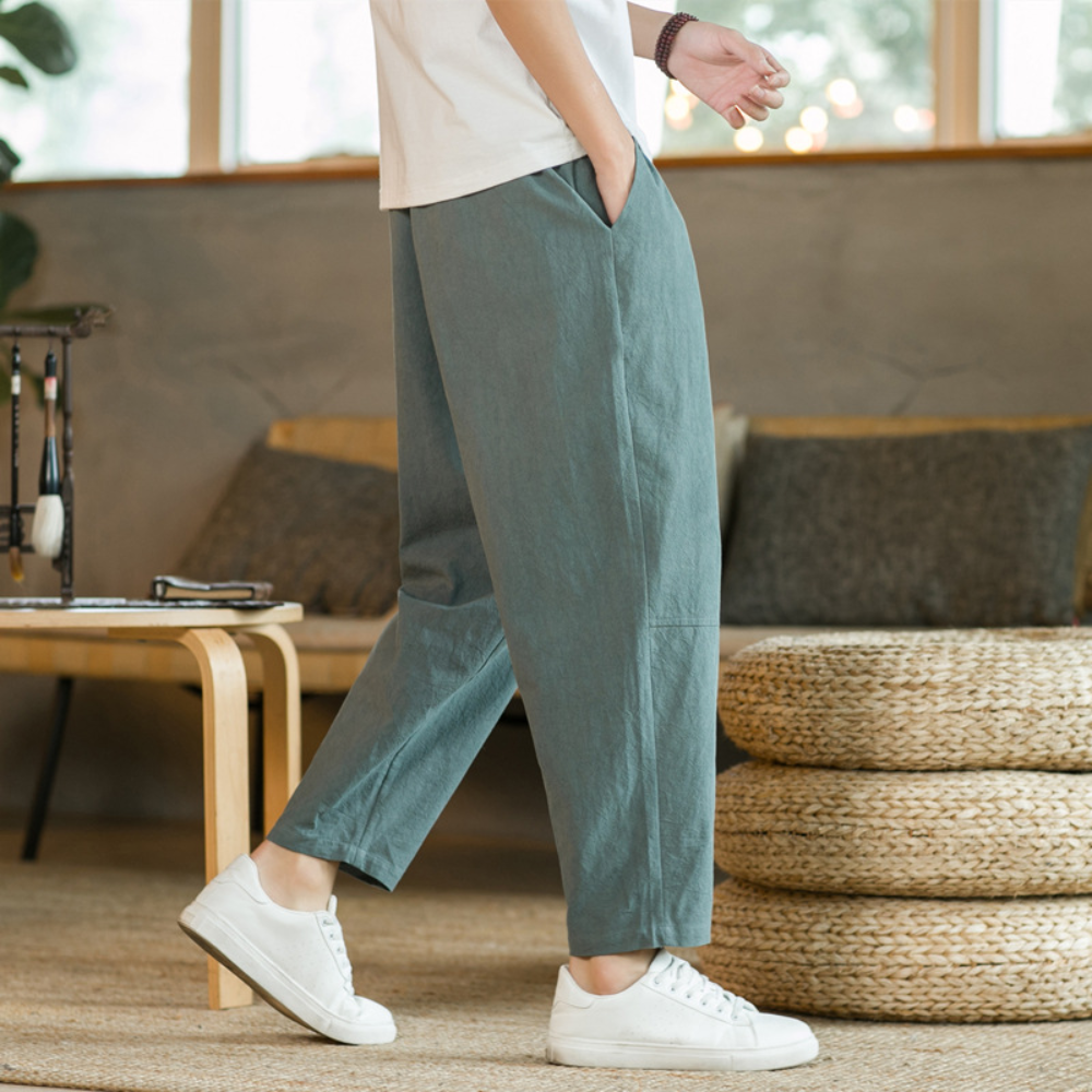 Melo - Pantalon élégant et confortable pour hommes, coupe décontractée