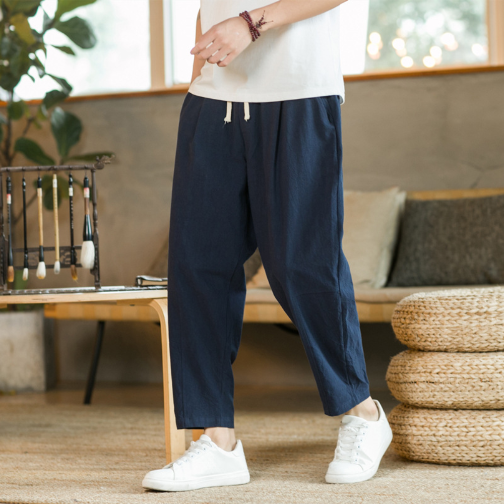 Melo - Pantalon élégant et confortable pour hommes, coupe décontractée