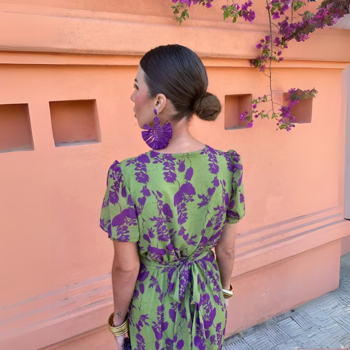 LD | Robe Midi Légère en Tencel, Viscose et Coton – Élégance et Confort d’Été