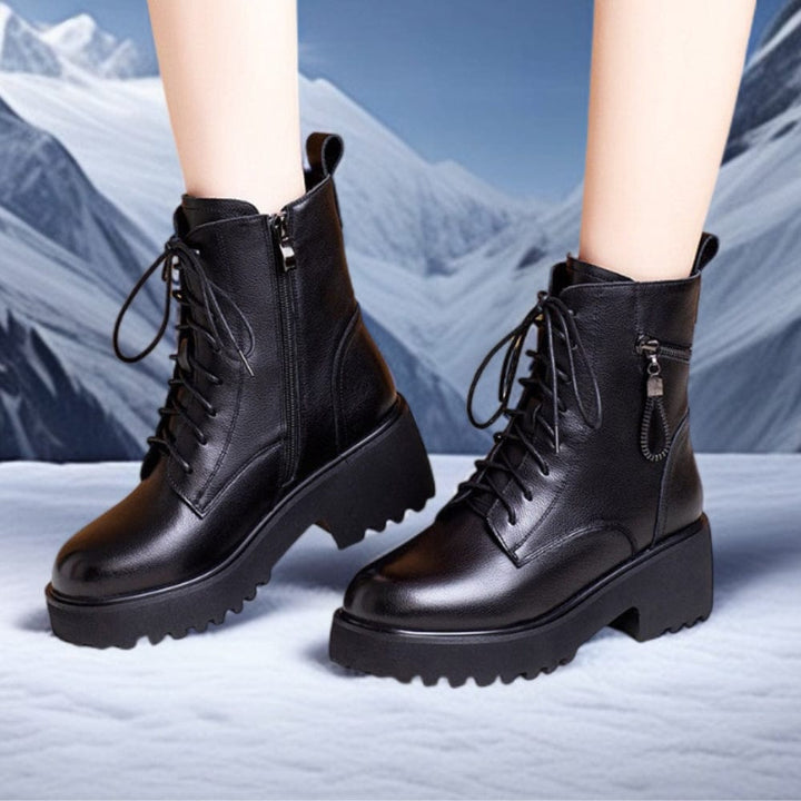 Christiane™ - Bottes d'Hiver à Talons Élégantes