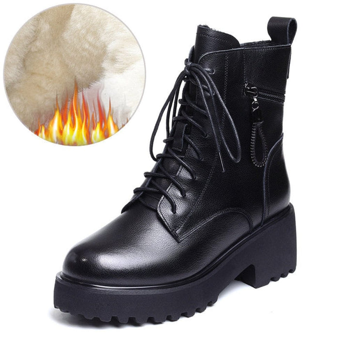 Christiane™ - Bottes d'Hiver à Talons Élégantes