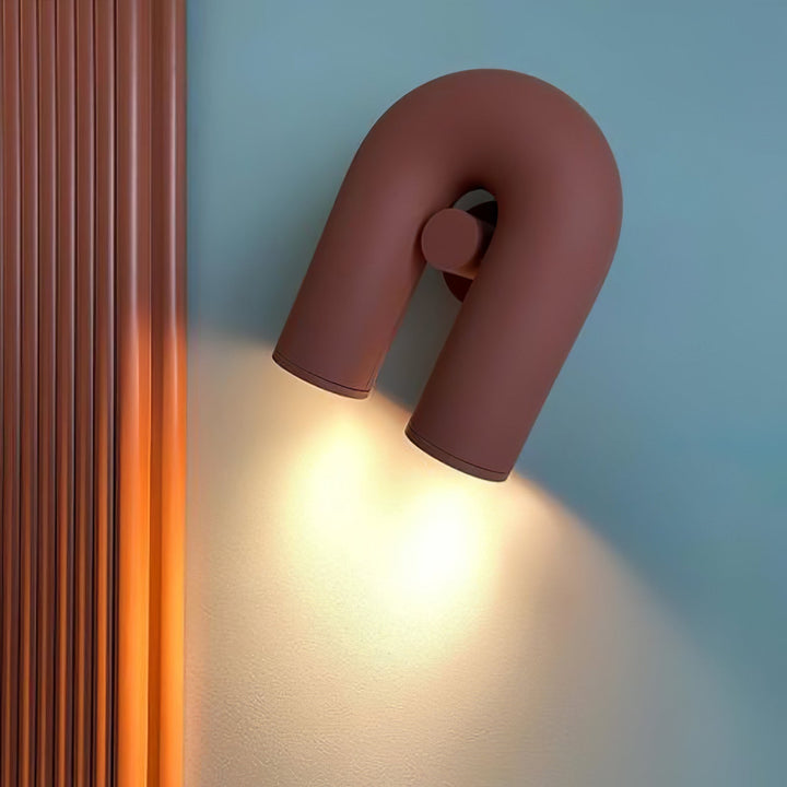 Charmante lampe murale en forme de cirque