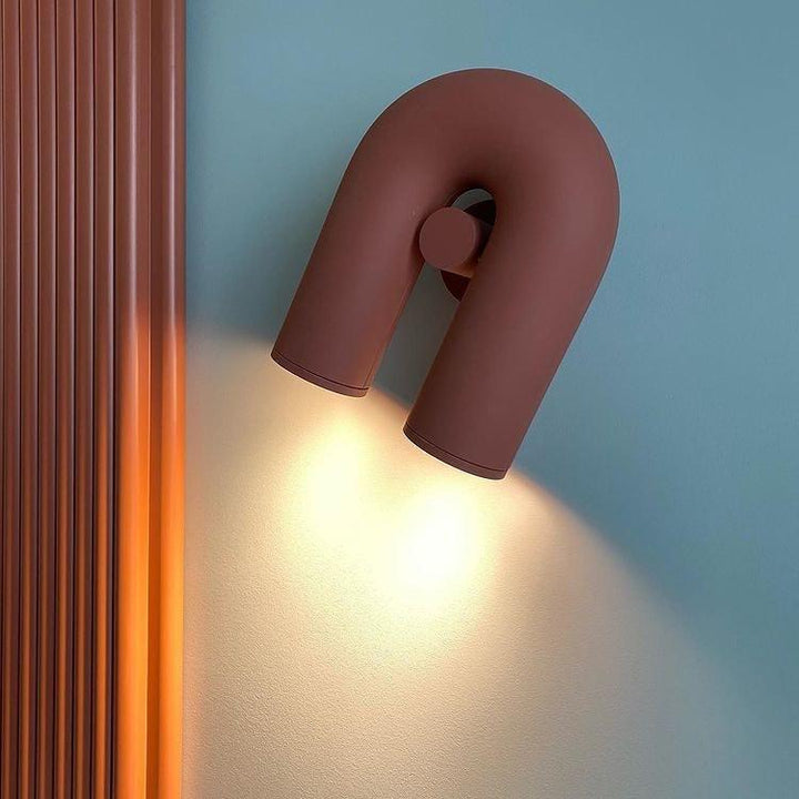 Charmante lampe murale en forme de cirque