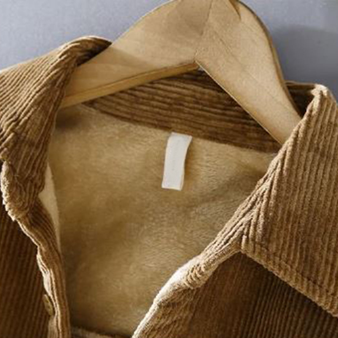 Manteau de printemps en velours côtelé pour hommes - Alex Collection