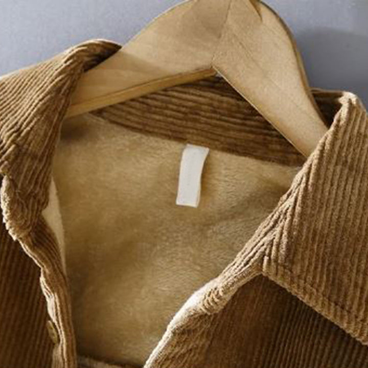 Manteau de printemps en velours côtelé pour hommes - Alex Collection