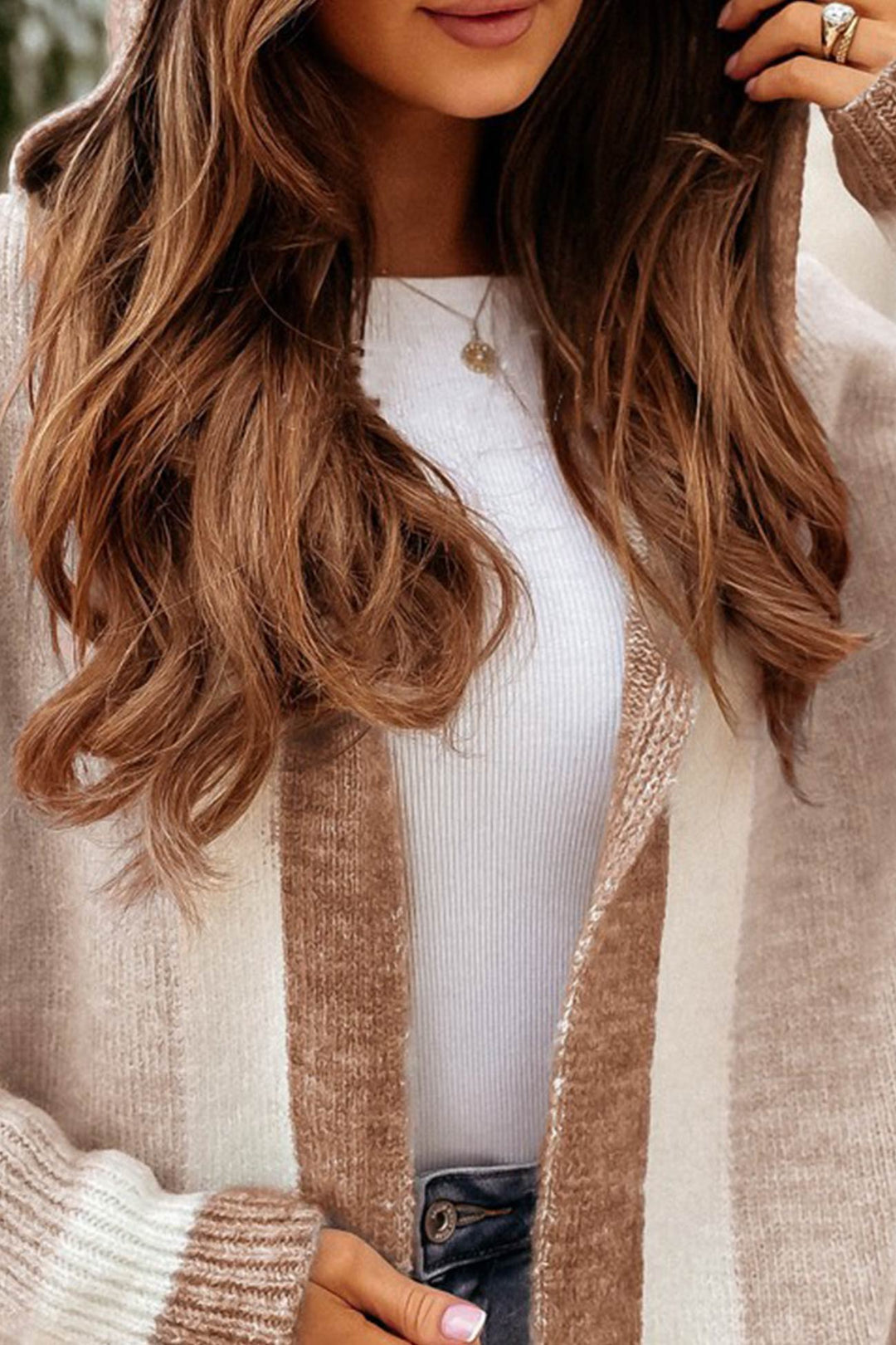 Dione - Cardigan en maille élégant et confortable pour femmes