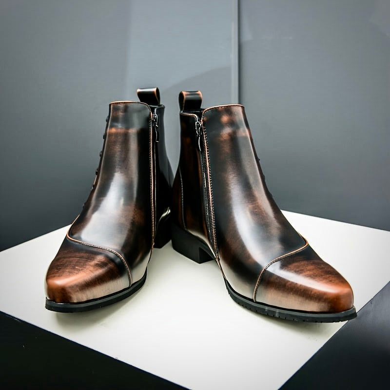 Élevez votre style avec les bottes habillées en cuir Easton