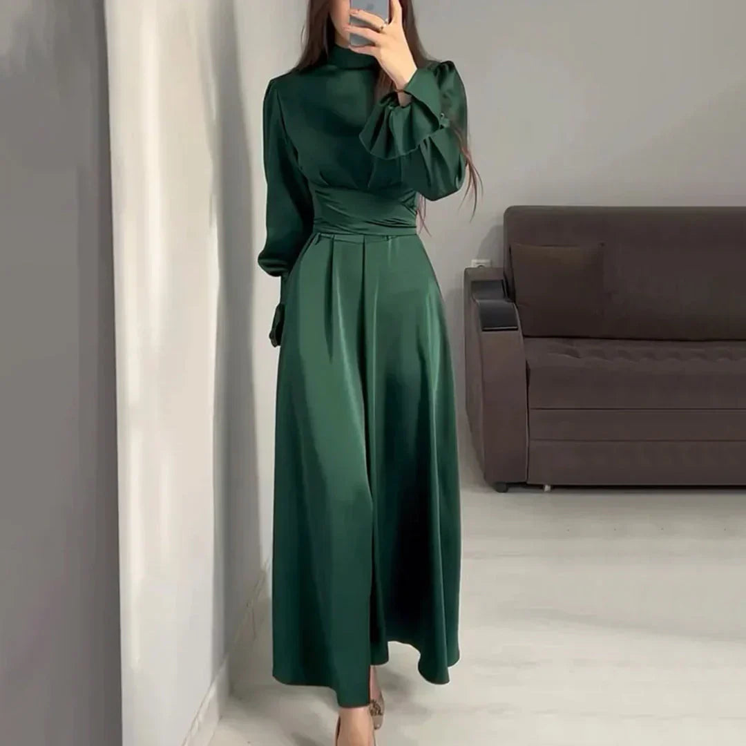 Sina | Robe élégante et chic avec ceinture élégante